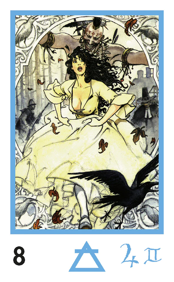 Manara Erotic Tarot Mini Cards